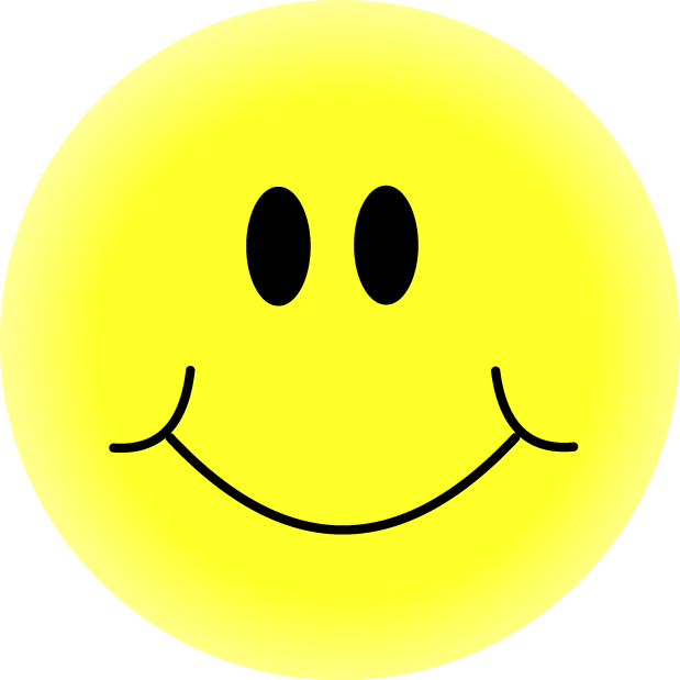 clipart yellow happy face - photo #11