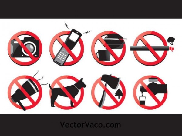 free-prohibited-signs-vector-graphics-10151-large-600x450 8種類のいろいろな禁止標識。無料ベクターイラスト素材