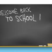 School blackboard Vector material 01