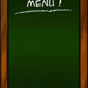 black Menu vector background 02