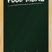 black Menu vector background 04